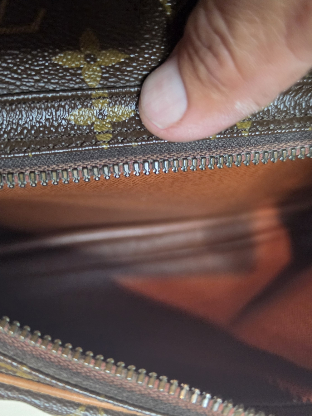 Louis Vuitton Monogram Canvas Toiletry Bag in Brown and Tan - Picture 10 of 12